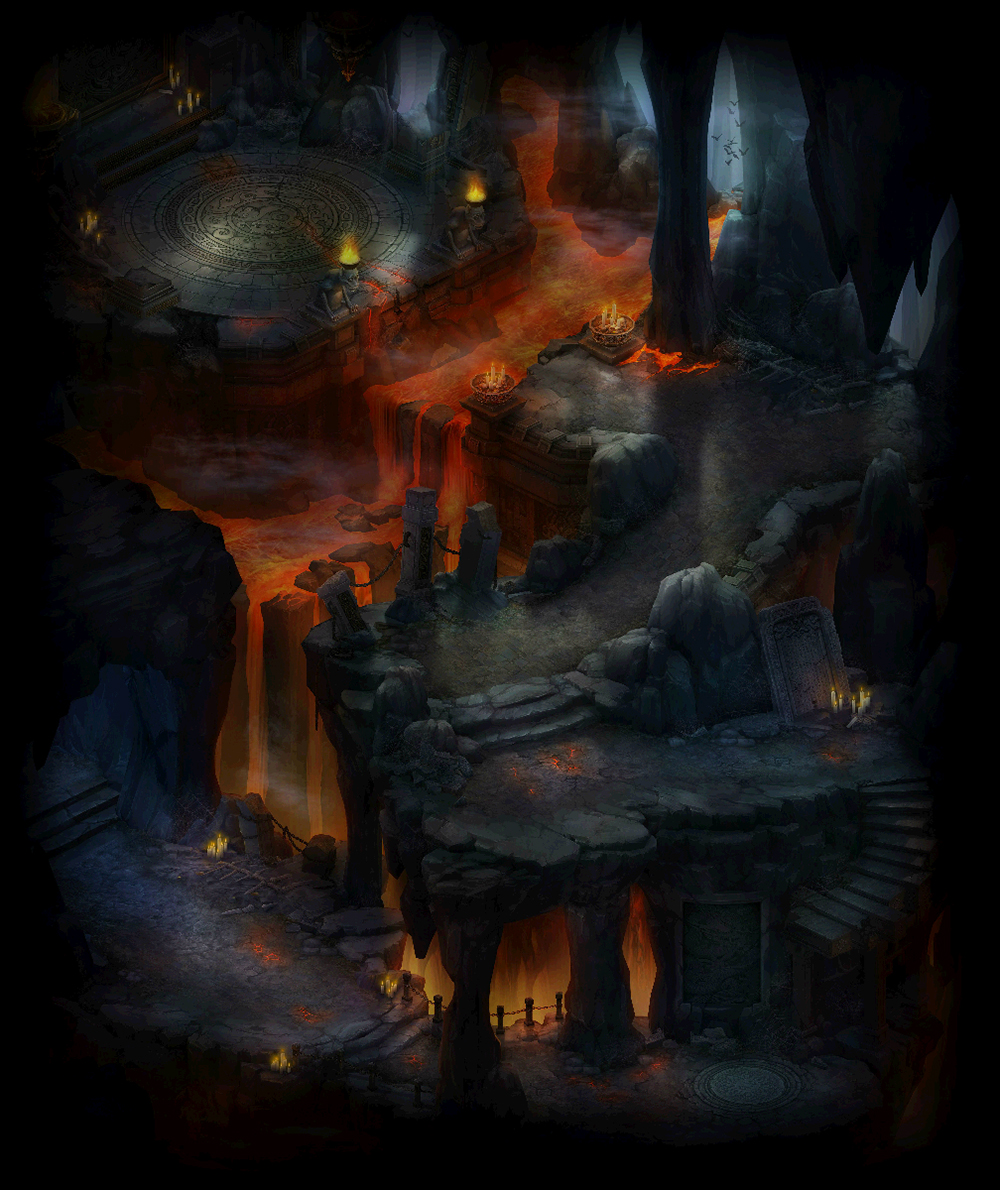 熔岩洞穴传奇地图超清真彩+工具2025111618